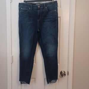 Torrid Sky High Skinny Premium Comfort Dark Denim Jeans Sz 18
